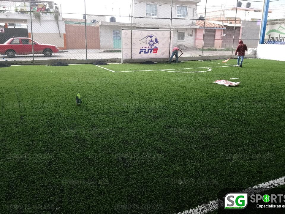 Desinstalacion e Instalacion Cancha de Futbol 5 Puebla, Puebla Sports Grass 10