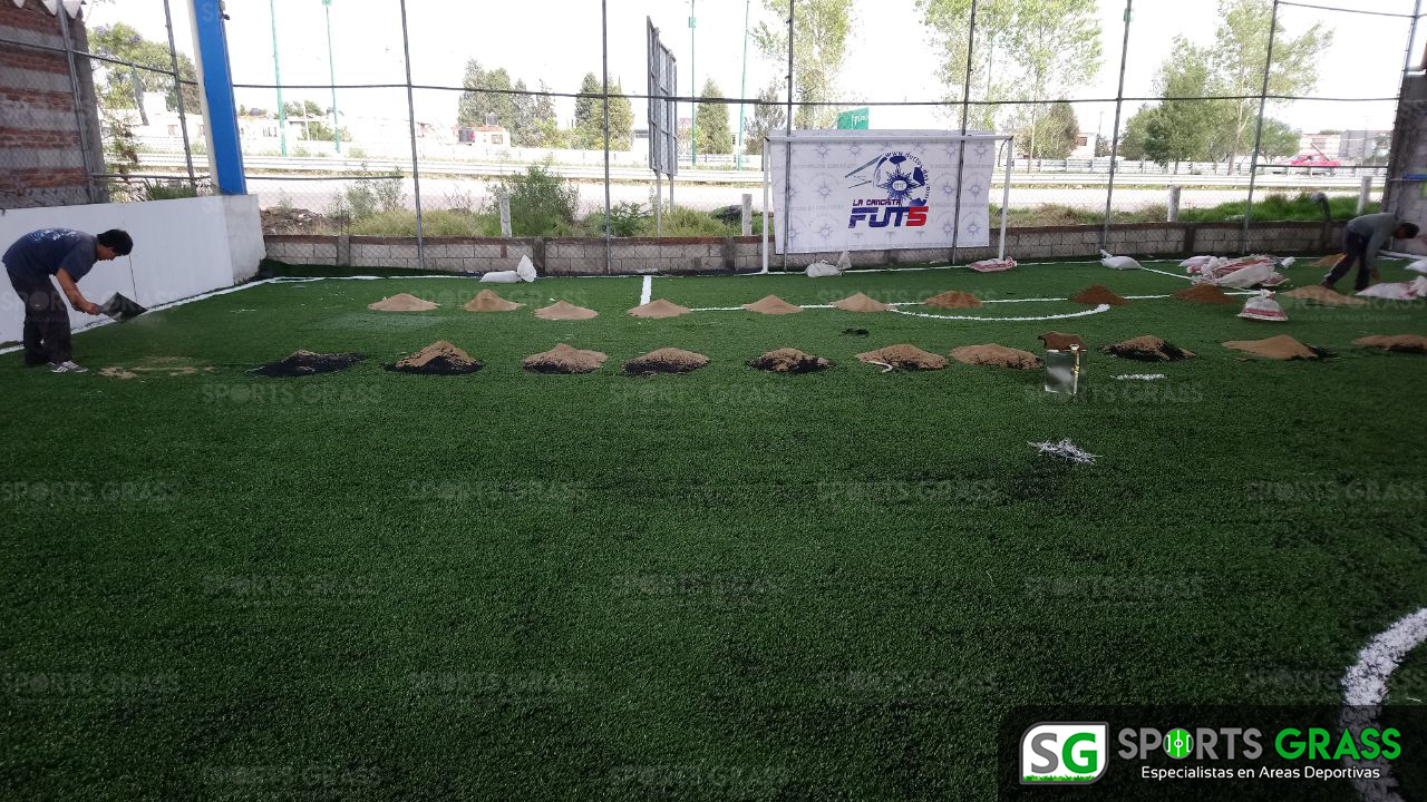Desinstalacion e Instalacion Cancha de Futbol 5 Puebla, Puebla Sports Grass 11