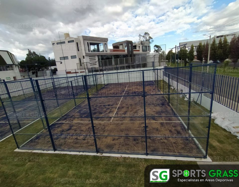 2 canchas de pádel recta a Cholula Puebla SportsGrass 03