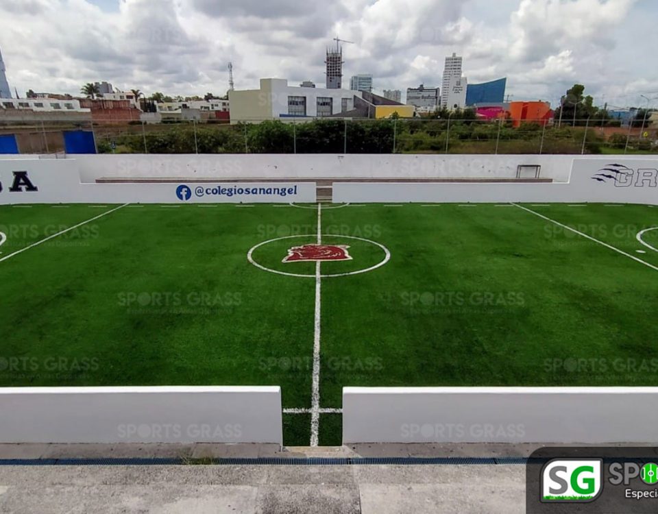Futbol rápido con logotipo, colegio San Angel Puebla SportsGrass 03